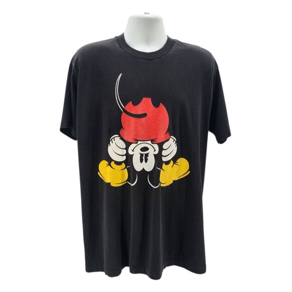 Vintage Disney Mickey & Co Adult One Size Shirt Single Stitch Mickey Mouse Retro - Picture 11 of 12